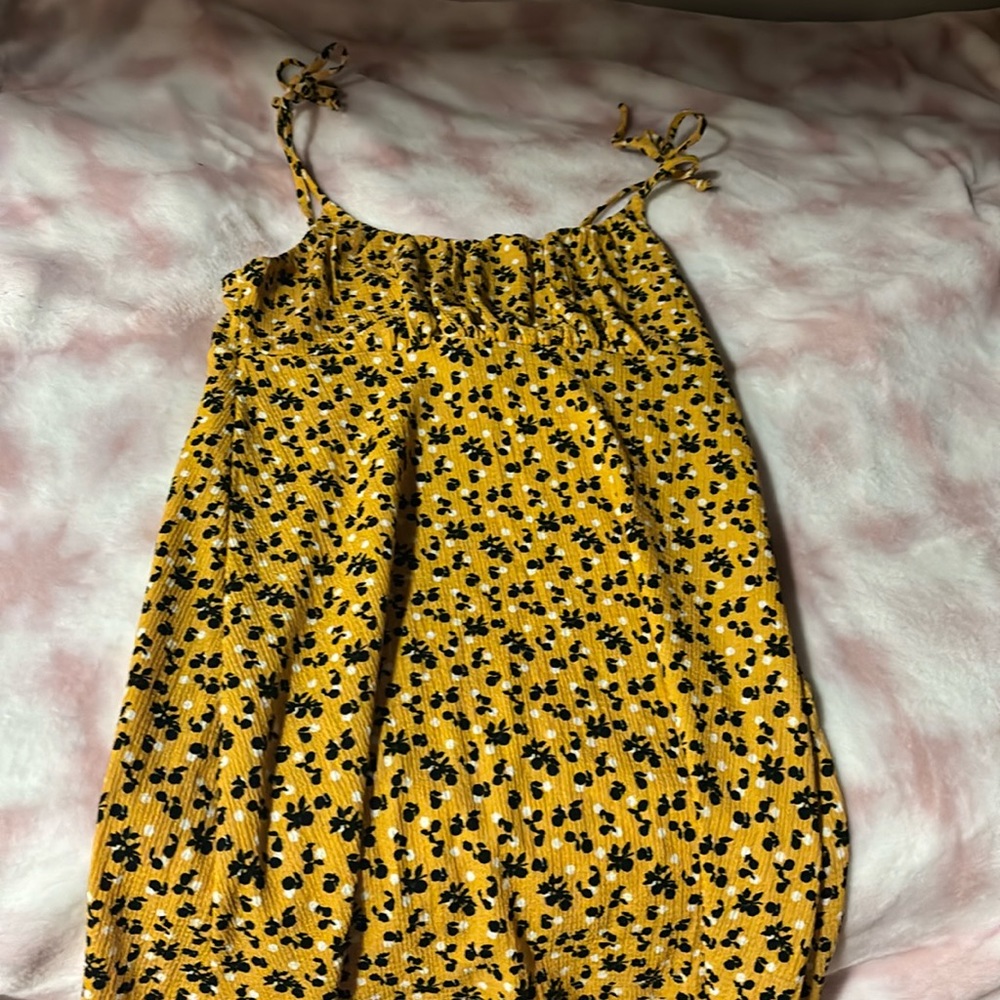 yellow dress US size 8